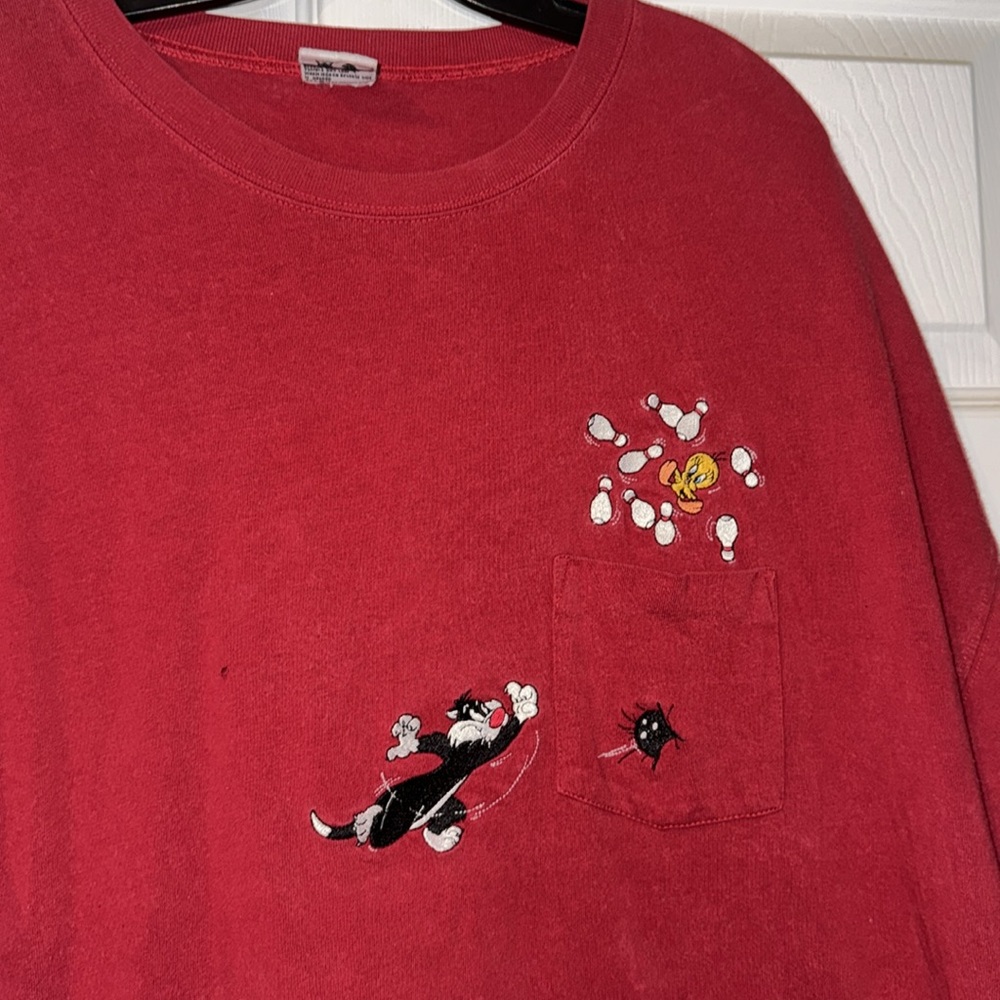 Vintage Looney Tunes Bowling Shirt